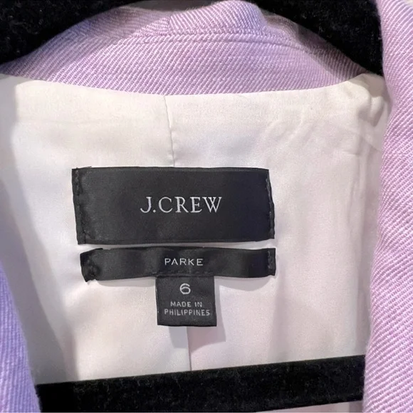 J.Crew Parke blazer in stretch linen size 6 (lilac color) - Picture 10 of 10